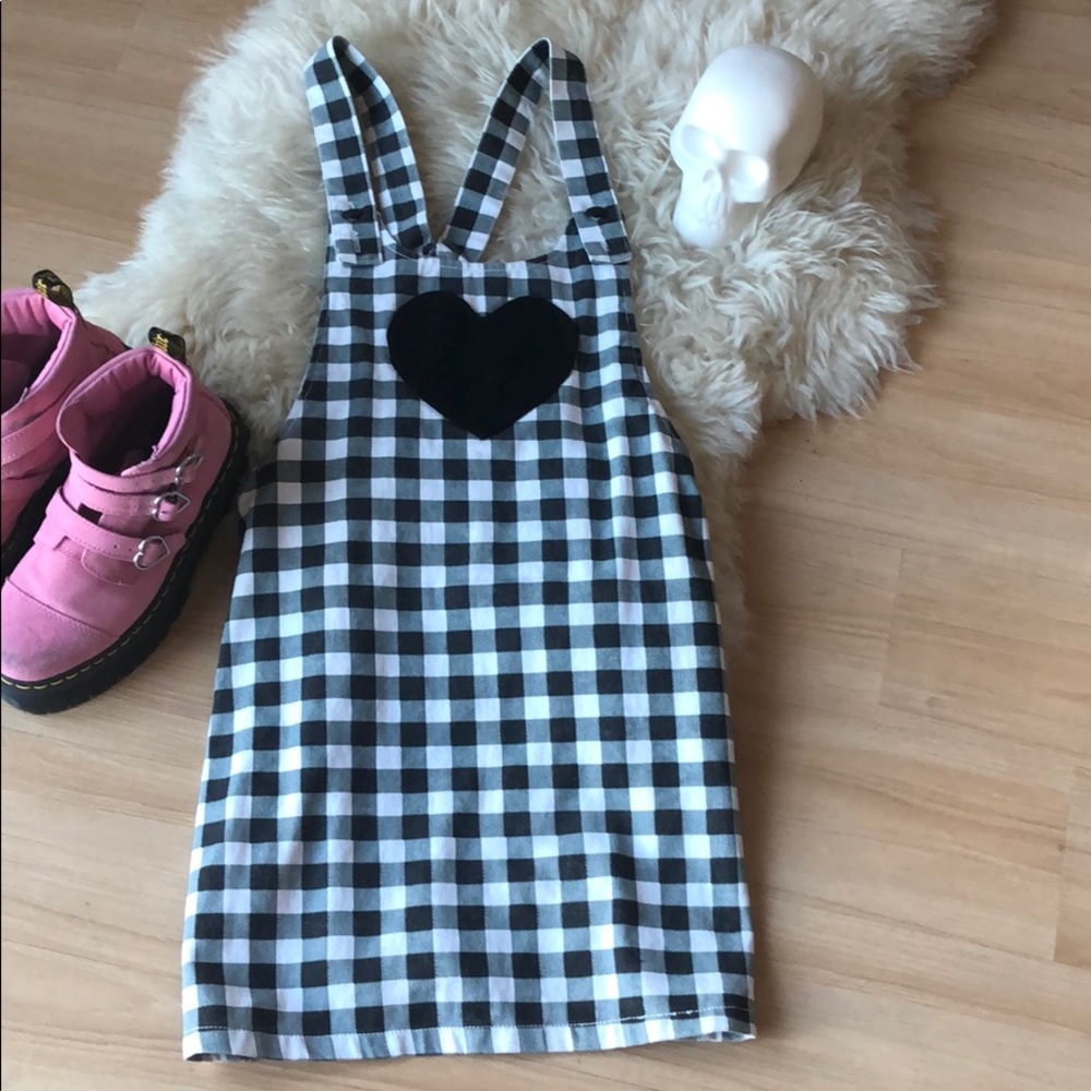 Lazy Oaf Check Your Heart Pinafore